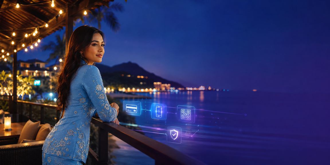 Pemain berbaju kurung dari Langkawi bermain Baccarat dalam talian bersama 55000